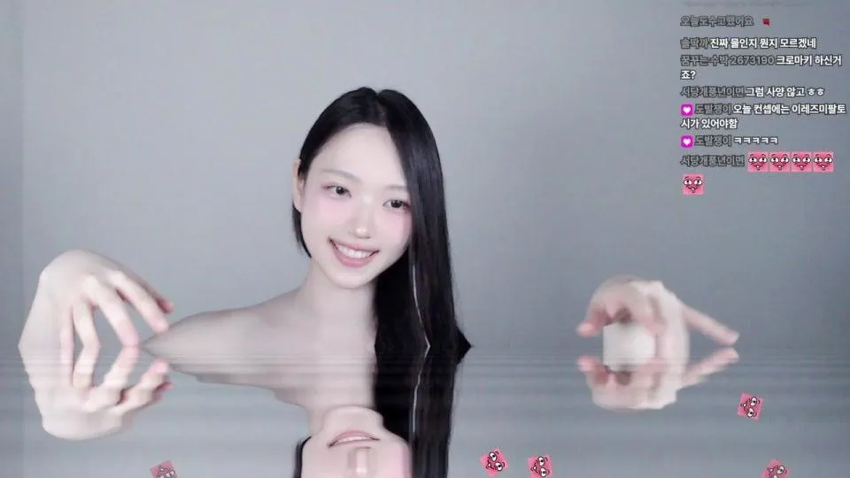 치지직 최초 목욕탕 힐링 방송 뮤끼네 선녀탕