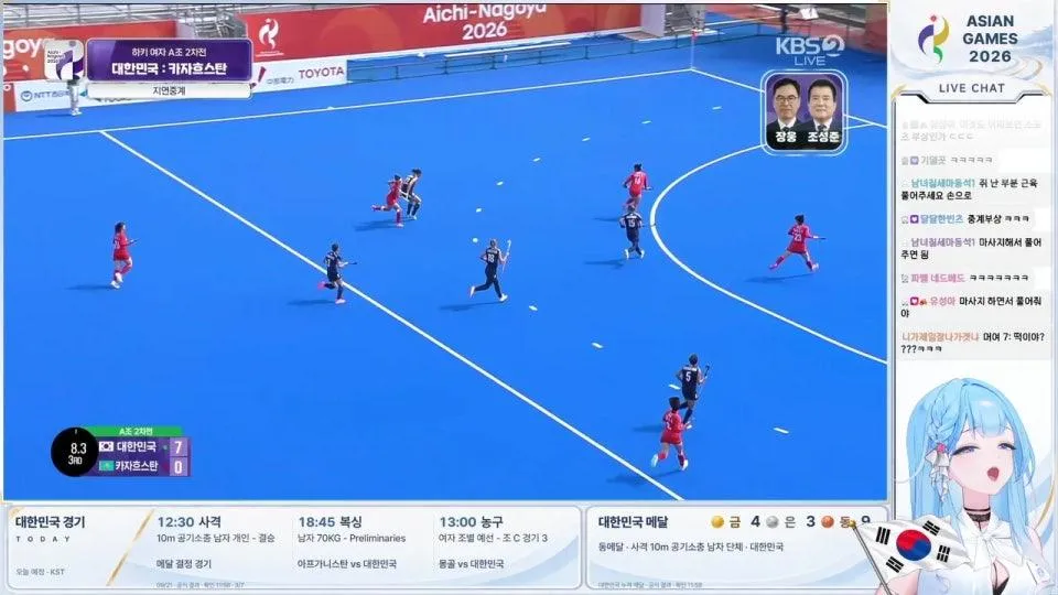 아시안게임 2일차 화이팅 !편집자