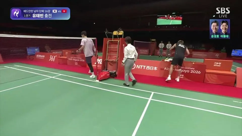 대한민국 vs 홍콩 ㅣ 아시안게임 배드민턴 남자 단체 16강