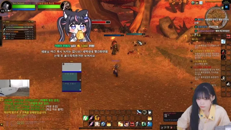 (베타)월드 오브 워크래프트: 포에버 - 외국인들과 통합서버/와우의 다른 세계관 if