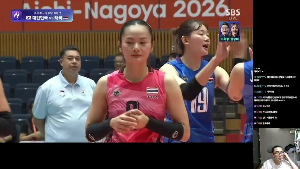 아시안게임 [배구] 여자 동메달전 대한민국 vs 태국