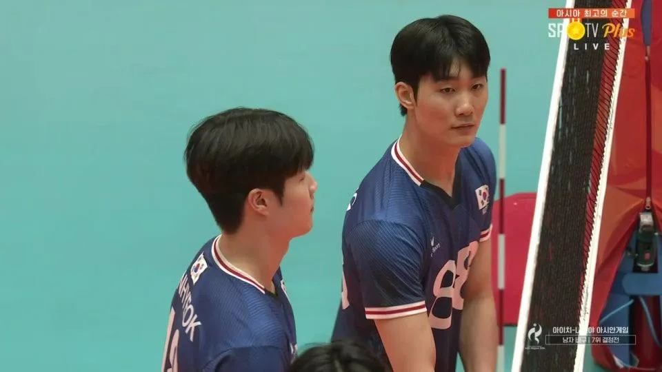 [배구] 남자 7위 결정전 대한민국:카타르 (영어 중계)