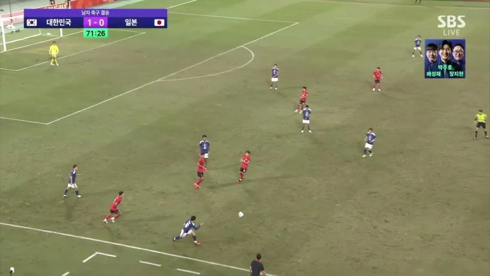 대한민국 vs 일본 ㅣ 아시안게임 축구 결승