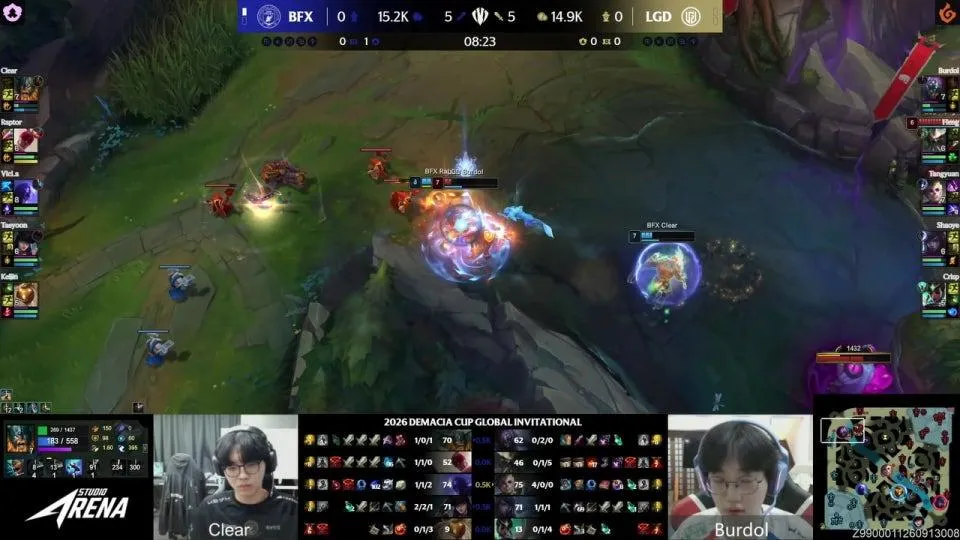 [CN] LGD vs BFX - RED vs KT - WE vs BROㅣ스위스 2Rㅣ2026 DCGI (데마시아 컵 글로벌 인비테이셔널)