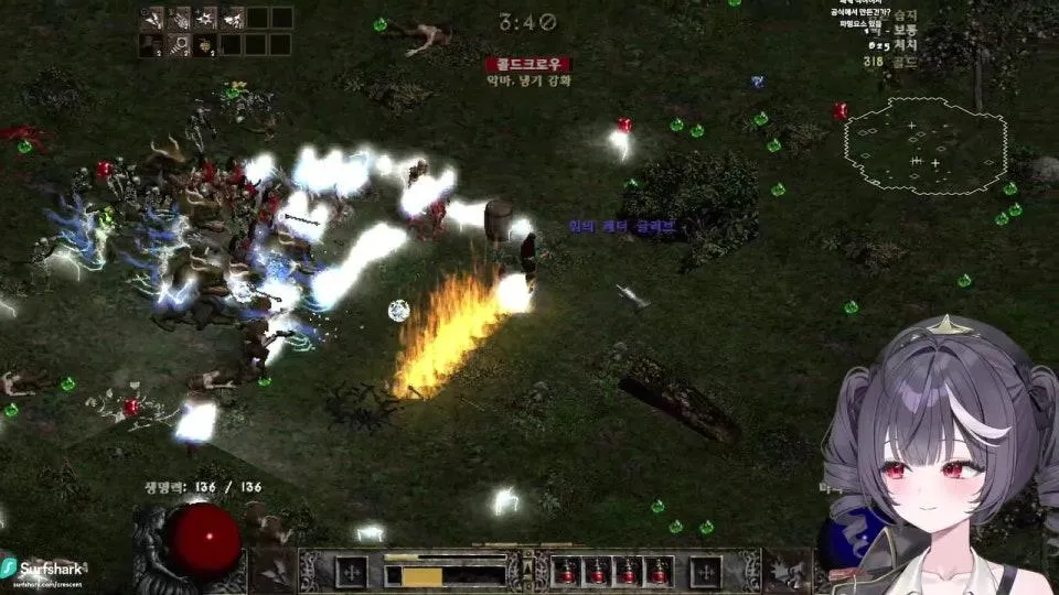디아뱀서VS포케봉크 !surfshark